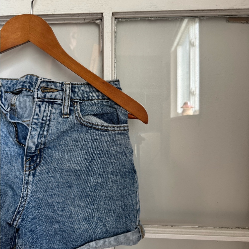 Classic Blue Denim Women's Shorts